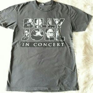 Concert Tour Graphic Tshirt Billy Joel